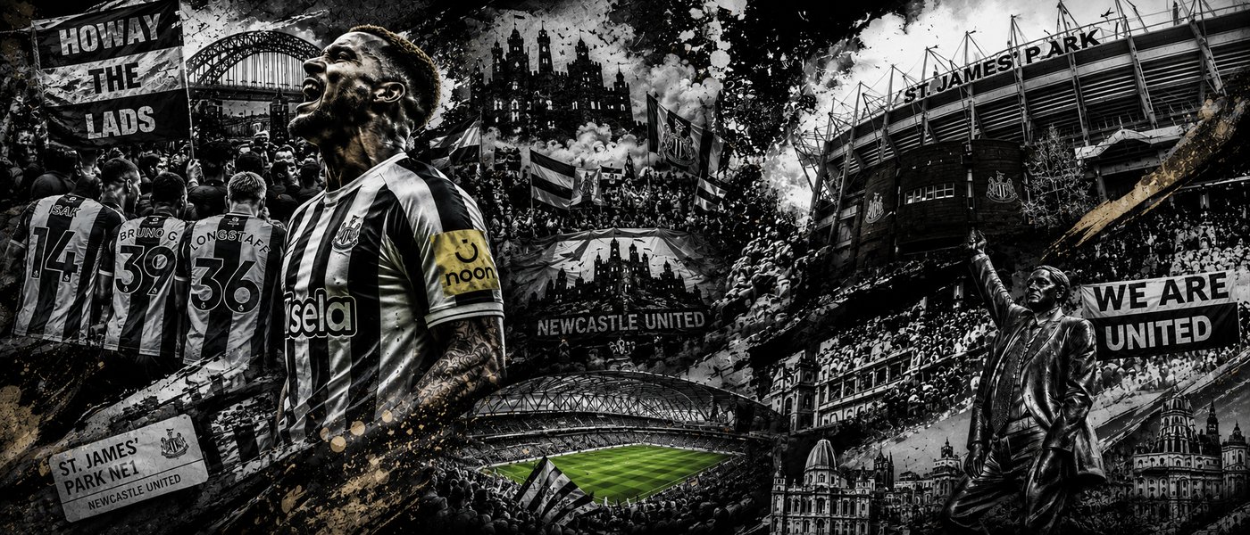 WATA × Newcastle United — Howay The Lads, We Are United